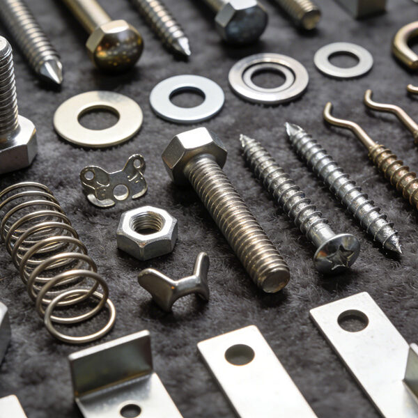 3/8"-16 X 10" Bent Anchor Bolts With Nut And Washer Plain